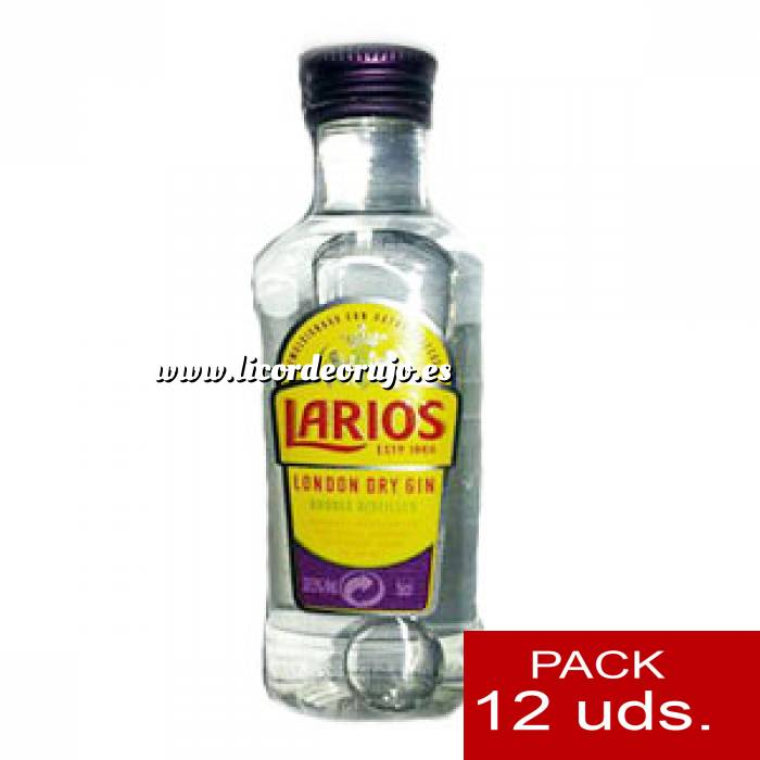 Imagen 1 Ginebra Ginebra Larios Dry Gin 5cl - PL 1 PACK DE 12 UDS