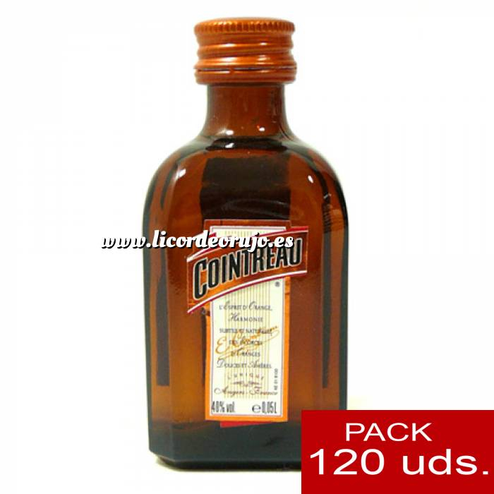 Imagen 2 Licor, Orujo, Cremas, Bebida Licor Cointreau 5 cl - CR CAJA DE 120 UDS