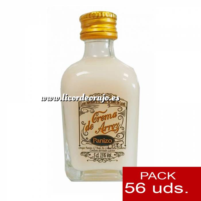 Imagen 2 Licor, Orujo, Cremas, Bebida Mini Crema de arroz Panizo 5cl - CR CAJA DE 56 UDS