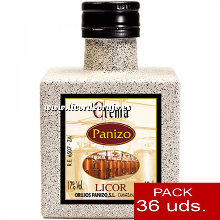 Imagen 2 Licores, orujos y crema Mini Crema de Orujo Panizo 10cl - CR CAJA DE 36 UDS