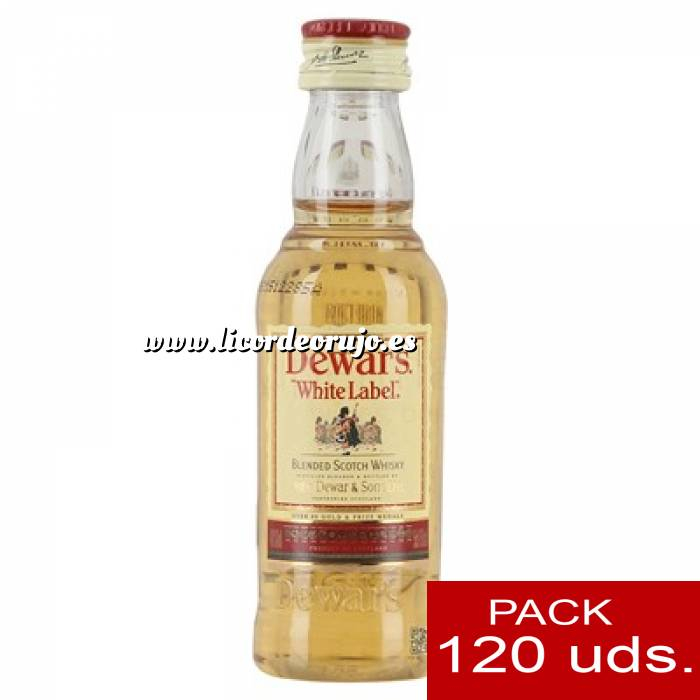 Imagen 7 Whisky Whisky Dewar´s White Label 5 cl - PL CAJA DE 120 UDS