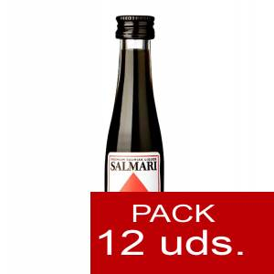 2 Licor, Orujo, Cremas, Bebida - Licor Salmari Premium Salmiak 3 cl Cristal - 1 PACK DE 12 UDS. 