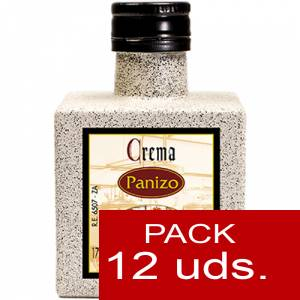 2 Licor, Orujo, Cremas, Bebida - Mini Crema de Orujo Panizo 10cl - CR 1 PACK DE 12 UDS