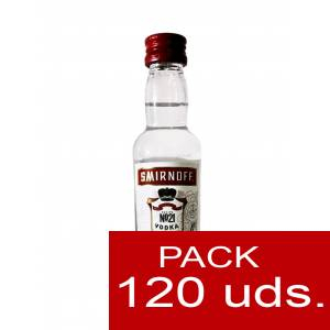 6 Vodka - Vodka Smirnoff 5cl - PL CAJA DE 120 UDS